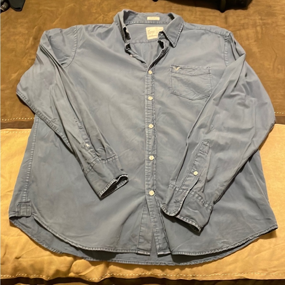 Mens American eagle button down